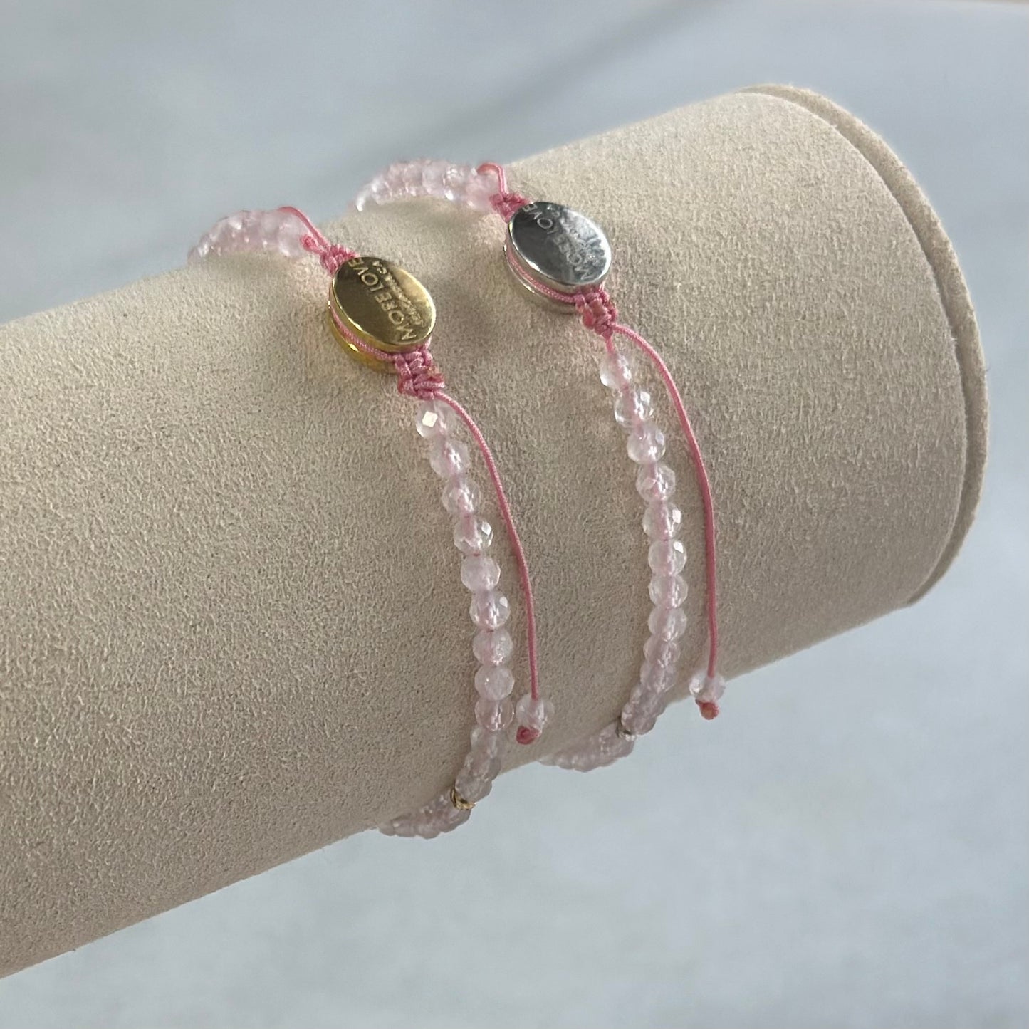Rose Quartz Crystal Bracelet