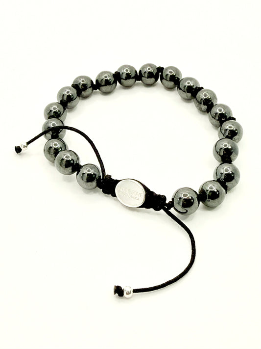 The Eight - Hematite Meridian Bracelet