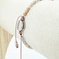 Peach Moonstone Meridian Bracelet