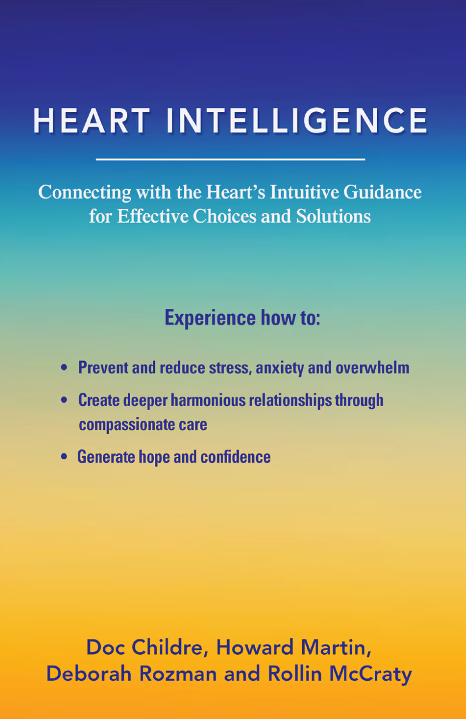 Heart Intelligence Paperback Book - New Edition