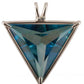 Aqua Aura Angel Star Necklace - Water Element