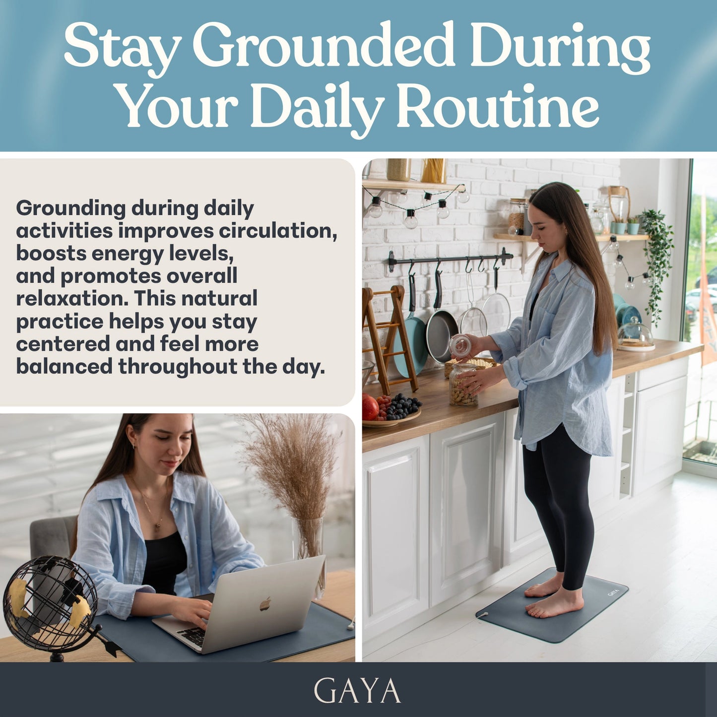 GAYA Grounding (Earthing) Mat